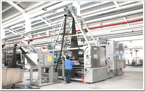 Italian CORINO slitting extracting machine